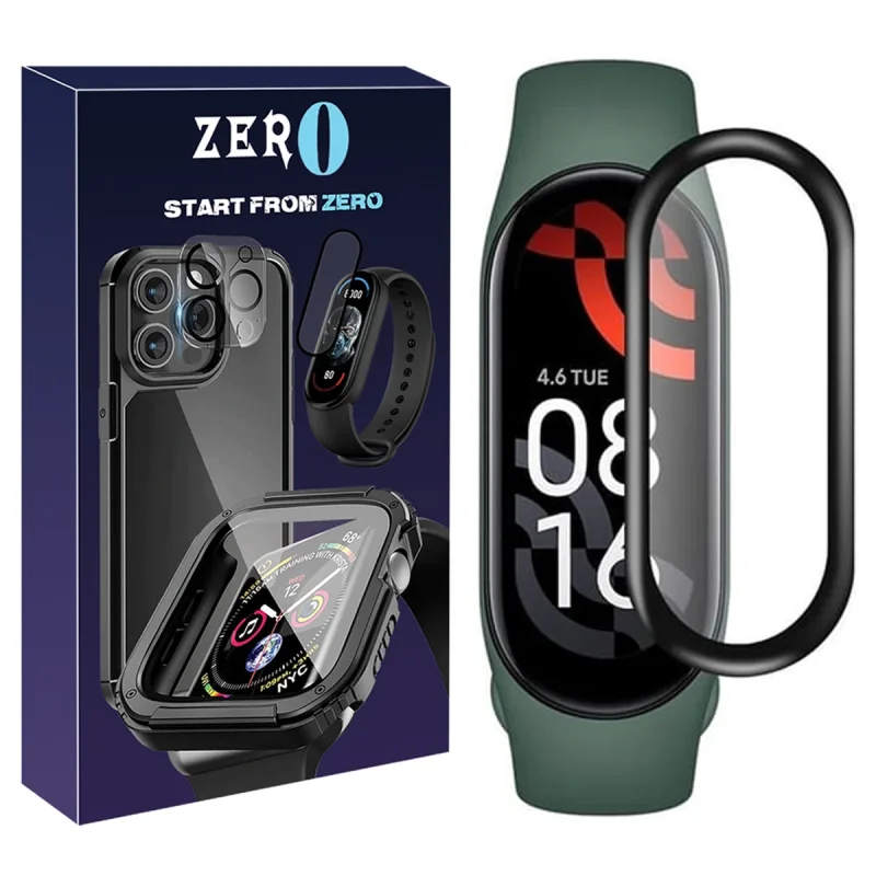 محافظ صفحه نمایش نانو زیرو مدل Pmma-ZR مناسب برای ساعت هوشمند شیائومی Mi Band 10