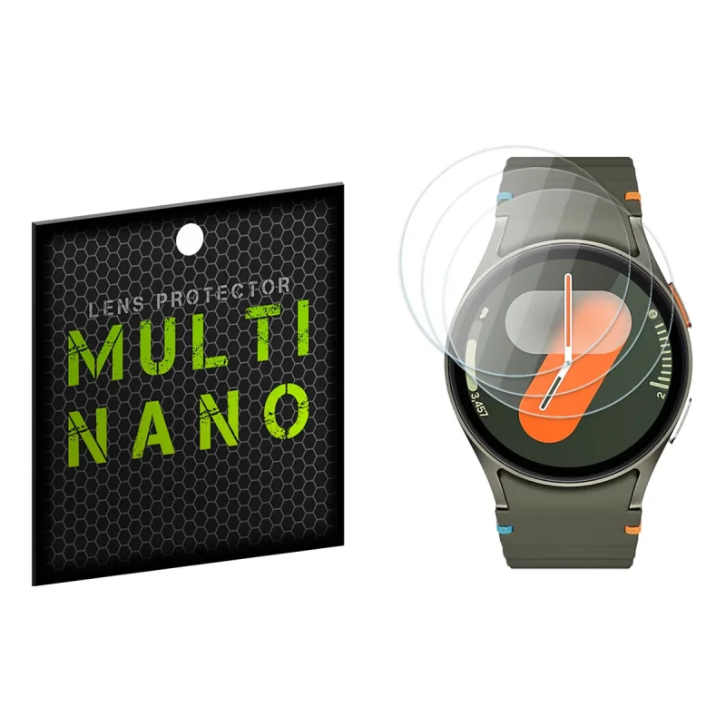 محافظ صفحه نمایش مولتی نانو مدل X-S3N مناسب برای ساعت هوشمند سامسونگ Galaxy Watch 7 40mm بسته سه عددی