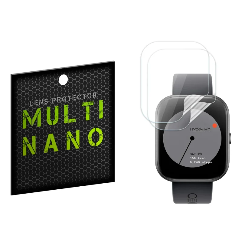 محافظ صفحه نمایش مولتی نانو مدل X-S2T مناسب برای ساعت هوشمند ناتینگ CMF Watch Pro بسته دو عددی