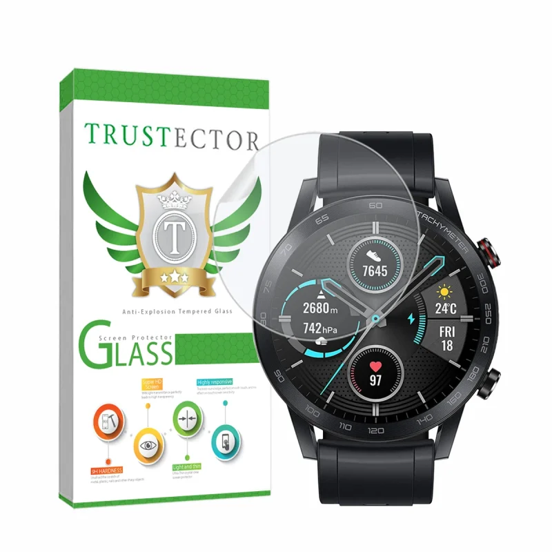 محافظ صفحه نمایش هیدروژل تراستکتور مدل MTBWS مناسب برای ساعت هوشمند آنر magic watch 2 42mm