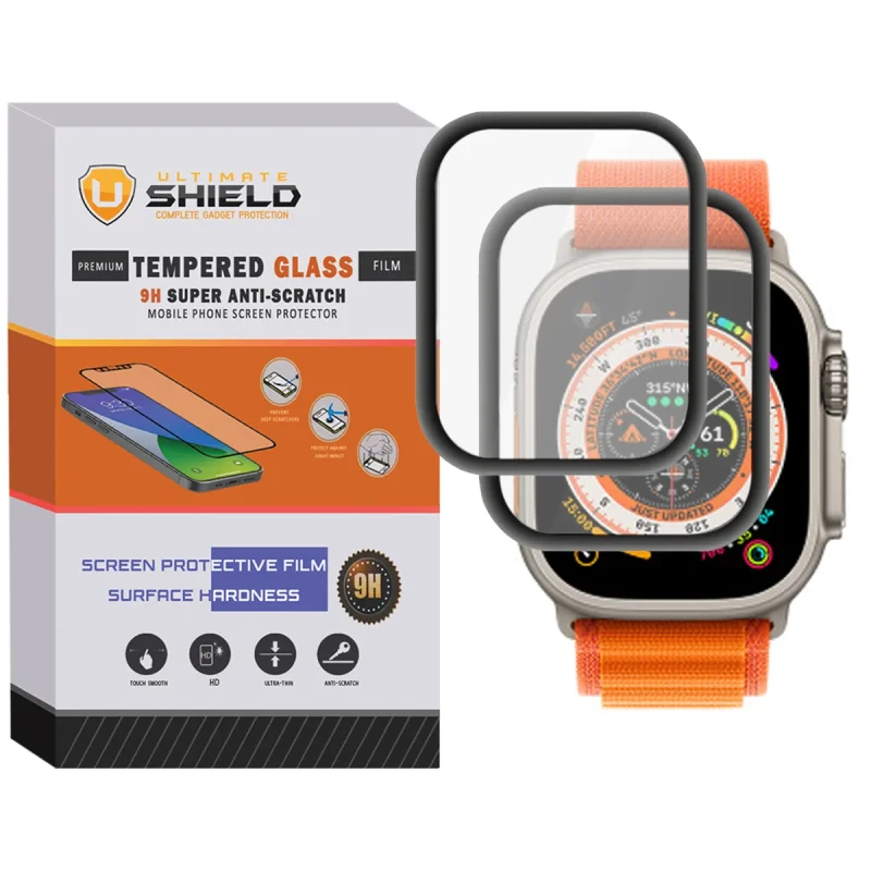 محافظ صفحه نمایش نانو آلتیمیت شیلد مدل ULT مناسب برای ساعت هوشمند هاینو تکو T89 Ultra Max بسته دو عددی