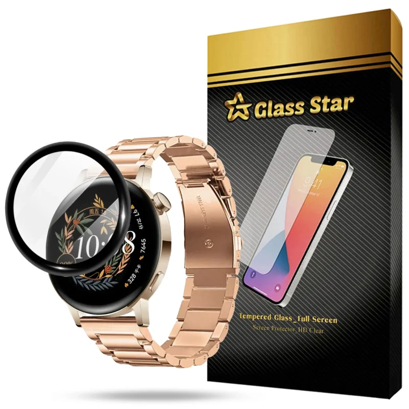 محافظ صفحه نمایش گلس استار مدل PMMG20 مناسب برای ساعت هوشمند هوآوی Watch GT3 42 mm