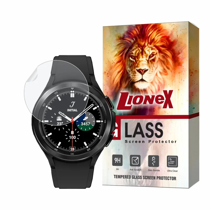 محافظ صفحه نمایش هیدروژل لایونکس مدل MTBWL مناسب برای ساعت هوشمند سامسونگ Galaxy watch 4 clasic 46mm