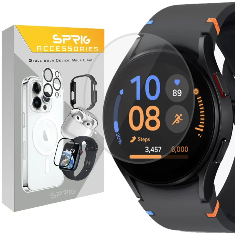 محافظ صفحه نمایش شیشه ای اسپریگ مدل SH-SP مناسب برای ساعت هوشمند سامسونگ Galaxy Watch FE