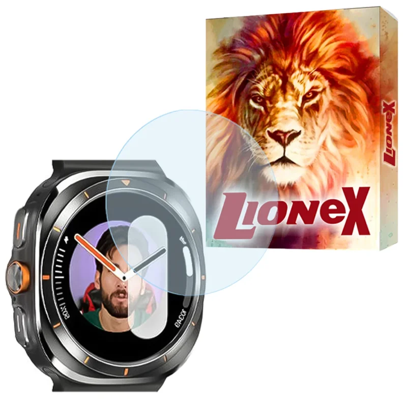 محافظ صفحه نمایش لایونکس مدل SMWL مناسب برای ساعت هوشمند سامسونگ Galaxy Watch 8 Ultra