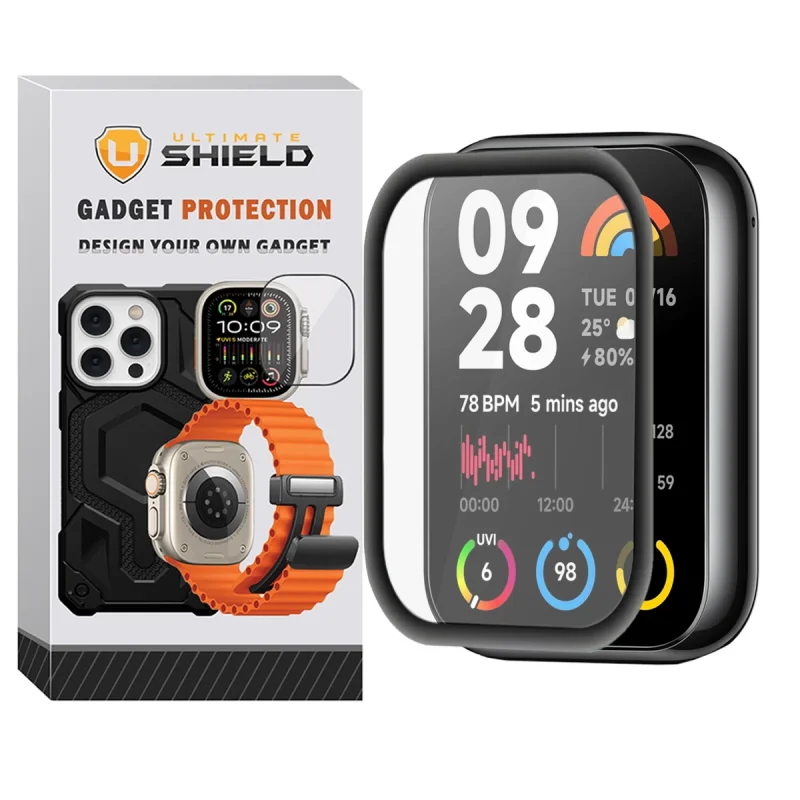 محافظ صفحه نمایش آلتیمیت شیلد مدل Nano Pmma مناسب برای ساعت هوشمند شیائومی Mi Band 8 Pro