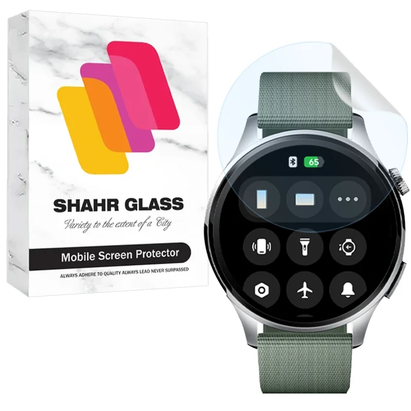 محافظ صفحه نمایش شهر گلس مدل MTBWSH مناسب برای ساعت هوشمند شیائومی Redmi Watch 5