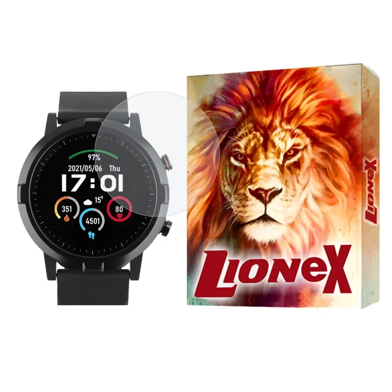 محافظ صفحه نمایش لایونکس مدل SMPWATCHL مناسب برای ساعت هوشمند هایلو LS05S RT