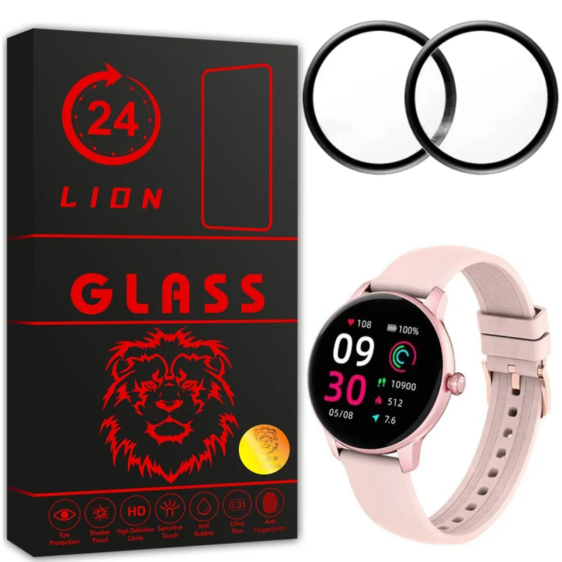 محافظ صفحه نمایش لاین مدل RT007 مناسب برای ساعت هوشمند شیائومی Smart Watch Imilab W11 بسته دو عددی