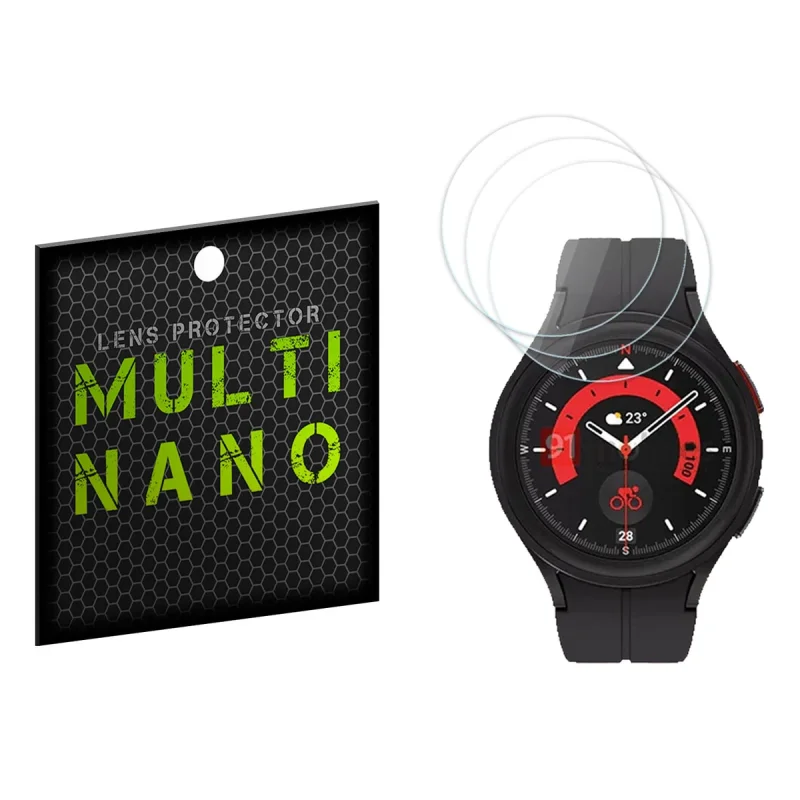 محافظ صفحه نمایش مولتی نانو مدل X-S3N مناسب برای ساعت هوشمند سامسونگ Galaxy Watch 5 Pro R920 بسته سه عددی