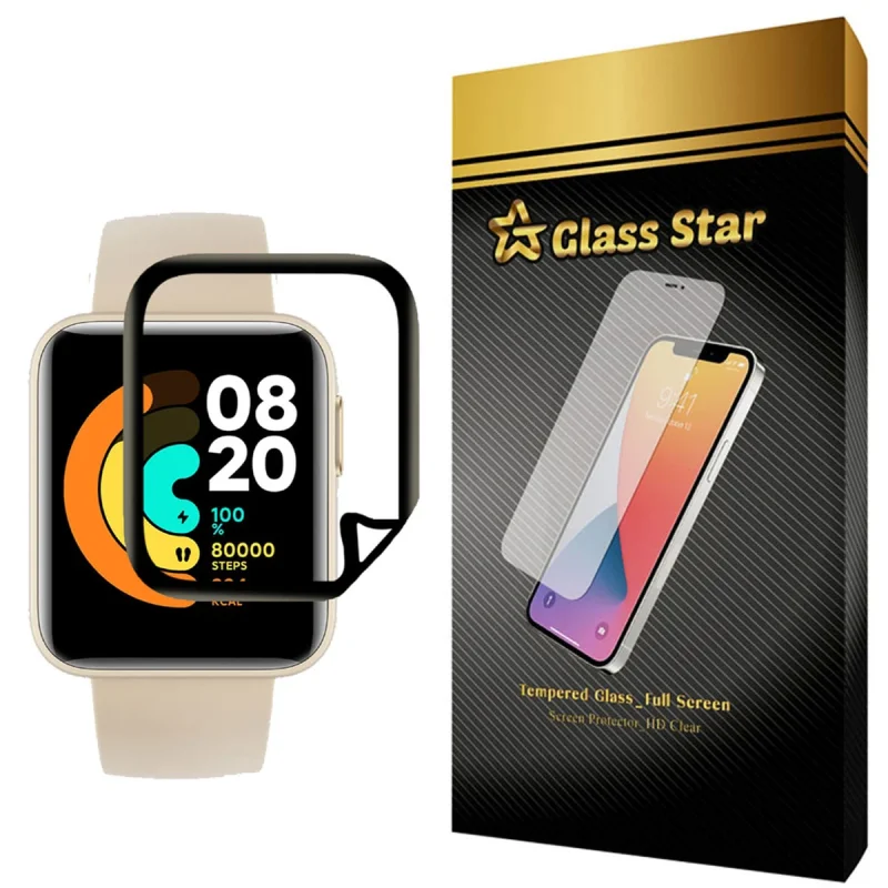 محافظ صفحه نمایش گلس استار مدل XN3D مناسب برای ساعت هوشمند شیائومی Mi Watch Lite