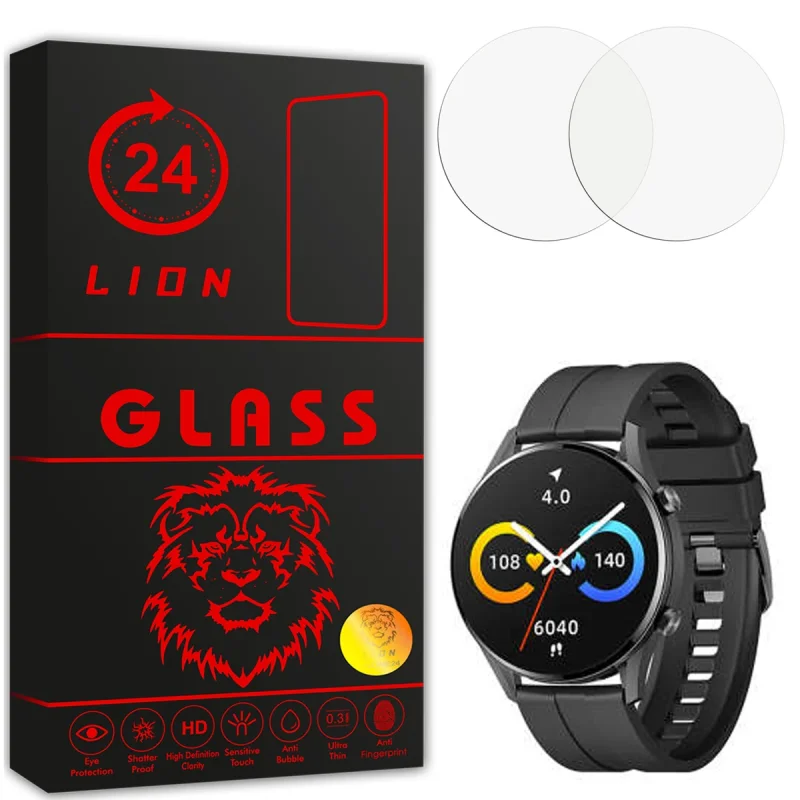 محافظ صفحه نمایش لاین مدل RB007 مناسب برای ساعت هوشمند شیائومی Smart Watch Imilab W12 بسته دو عددی