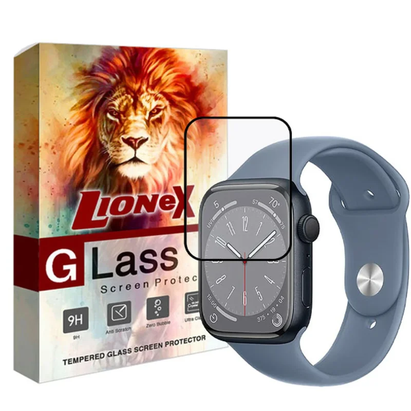 محافظ صفحه نمایش نانو لایونکس مدل PMMAWL مناسب برای اپل واچ Series 8 Aluminum 41 mm