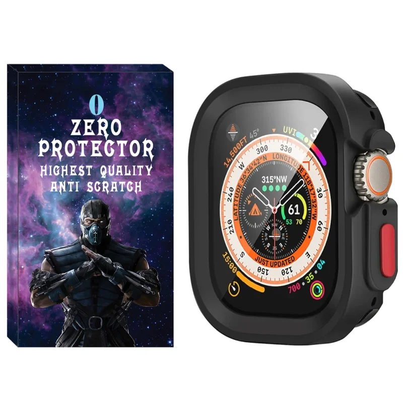 کاور زیرو مدل SIC Armor ZR مناسب برای اپل واچ Ultra / Ultra 2 49mm به همراه محافظ صفحه نمایش