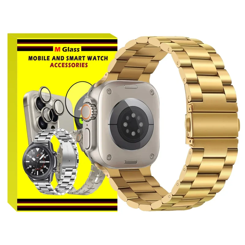 بند ام‌گلس مدل 3Bead MG مناسب برای اپل واچ Ultra / Ultra 2 سایز 49 میلی متری