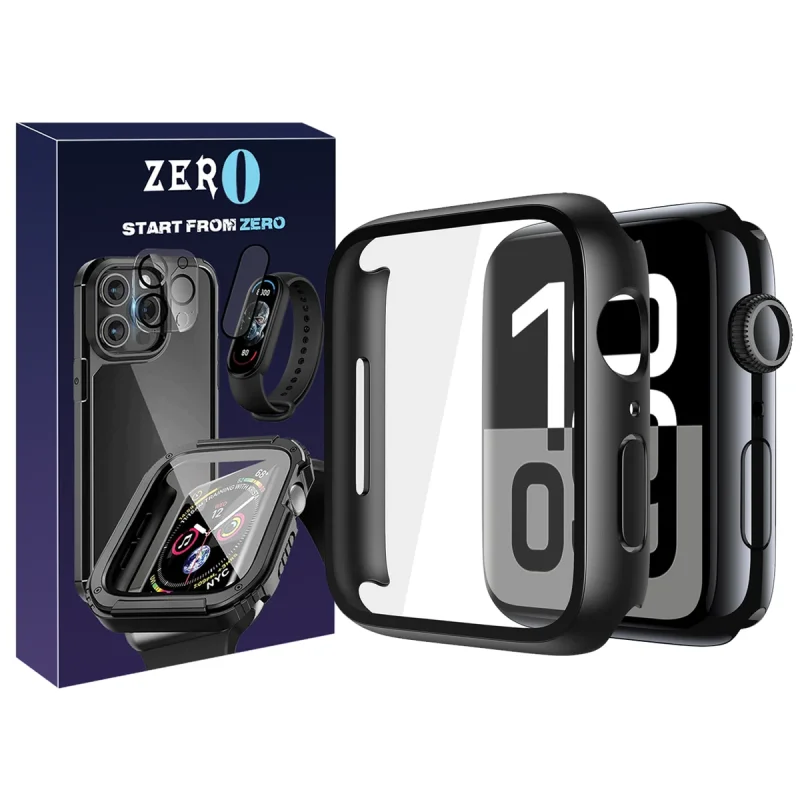 کاور زیرو مدل ZR-360 مناسب برای اپل واچ سری 10 سایز 46 میلیمتری به همراه محافظ صفحه نمایش