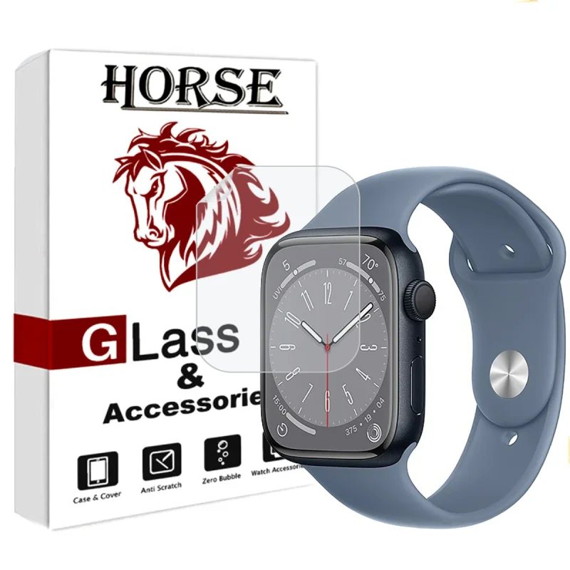 محافظ صفحه نمایش نانو هورس مدل MTBWH مناسب برای اپل واچ Series 8 Aluminum 45 mm