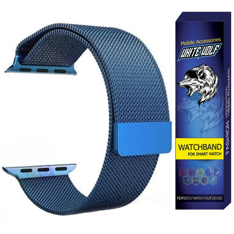 بند وایت ولف مدل WB-Mill مناسب برای اپل واچ 49mm سری Ulta 2 / Ultra