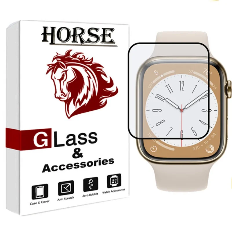 محافظ صفحه نمایش نانو هورس مدل PMMAWH مناسب برای اپل واچ Series 8 Aluminum 41mm