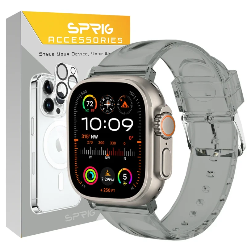 بند اسپریگ مدل smokie Sic مناسب برای اپل واچ Ultra / Ultra 2 49mm