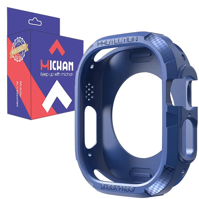 کاور میچان مدل Hard silicone مناسب برای اپل واچ ULTRA سایز 49 میلی متری