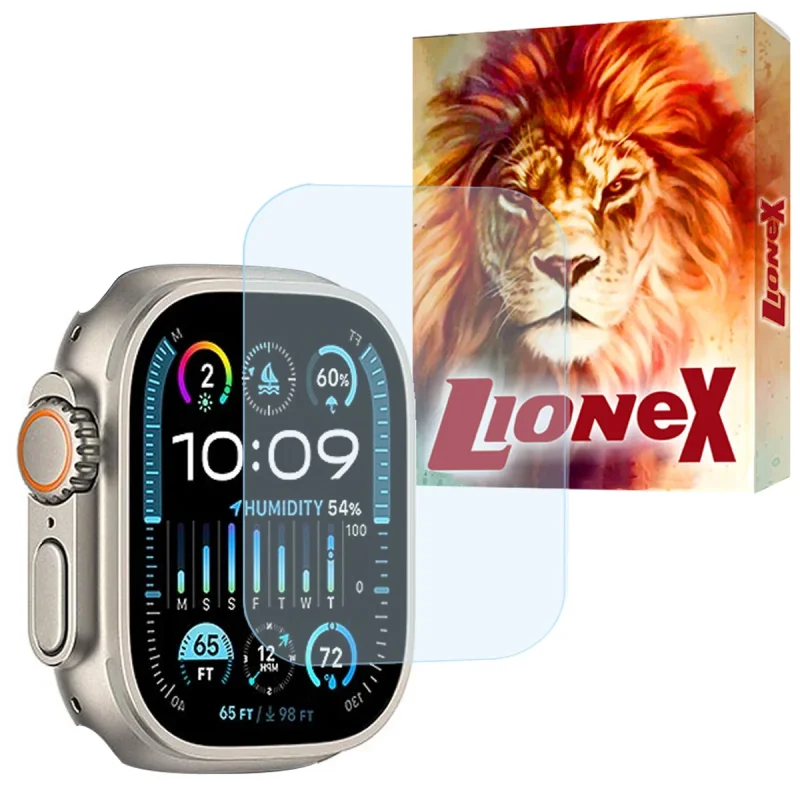 محافظ صفحه نمایش لایونکس مدل SMWL مناسب برای ساعت هوشمند اپل Watch Ultra 3 49mm