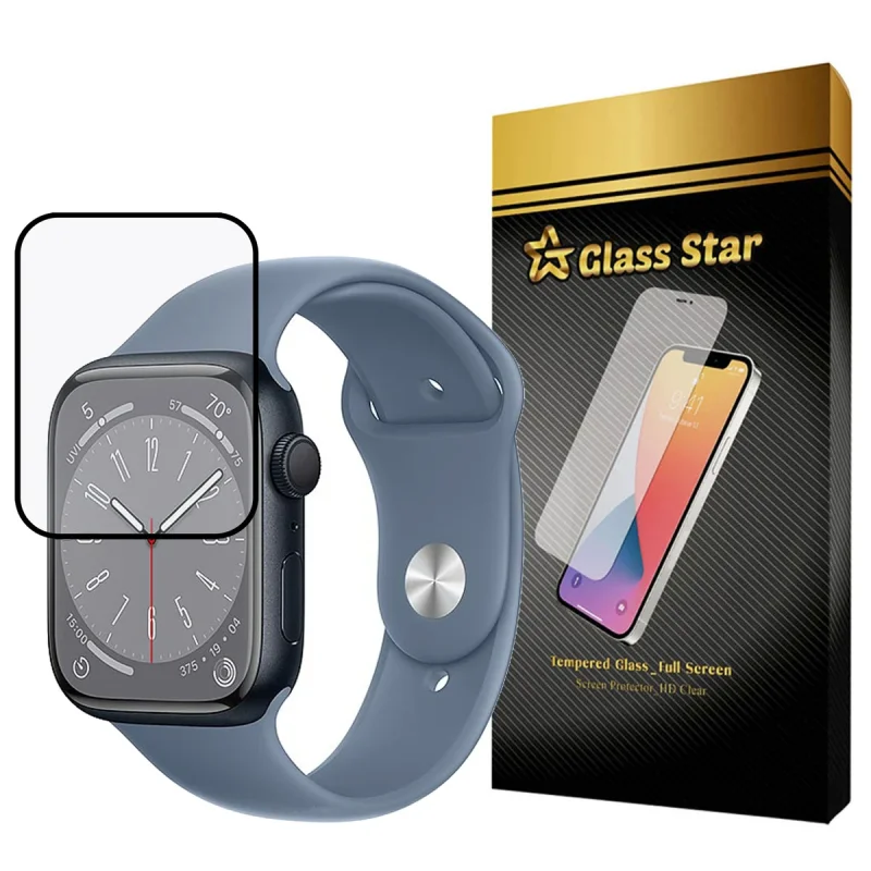 محافظ صفحه نمایش نانو گلس استار مدل PMMAWATCH مناسب برای اپل واچ Series 8 Aluminum 41 mm