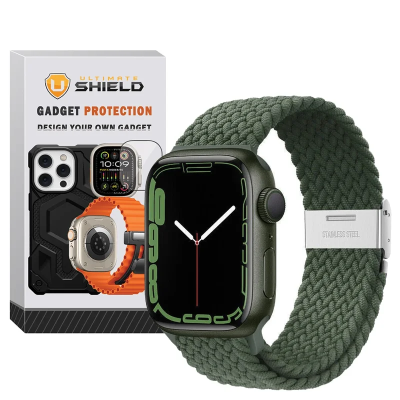 بند آلتیمیت شیلد مدل Braided GK مناسب برای اپل واچ Series 7 45mm
