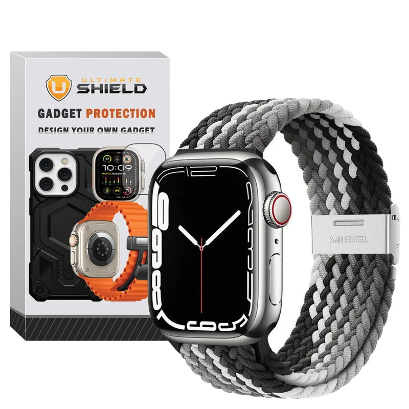 بند آلتیمیت شیلد مدل Braided GK مناسب برای اپل واچ سری 7/8/9 سایز 41mm