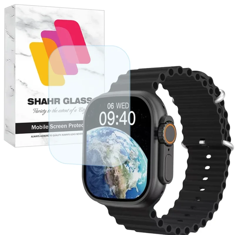 محافظ صفحه نمایش شهر گلس مدل SMWS مناسب برای ساعت هوشمند اپل Iwatch 8 Ultra 49mm
