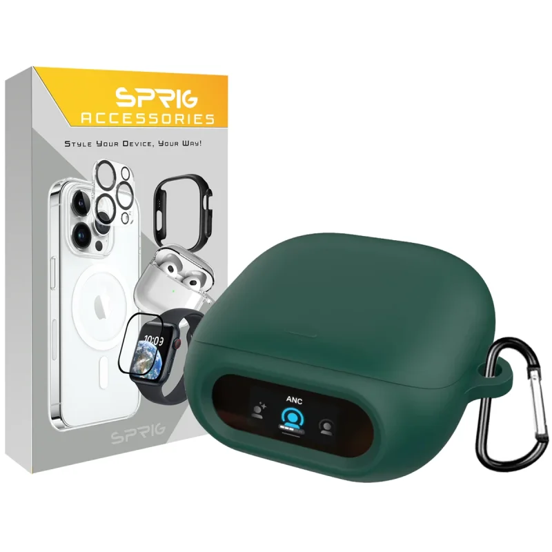 کاور اسپریگ مدل Silicone-SP مناسب برای کیس هدفون بی سیم انکر Soundcore Liberty 5 Pro