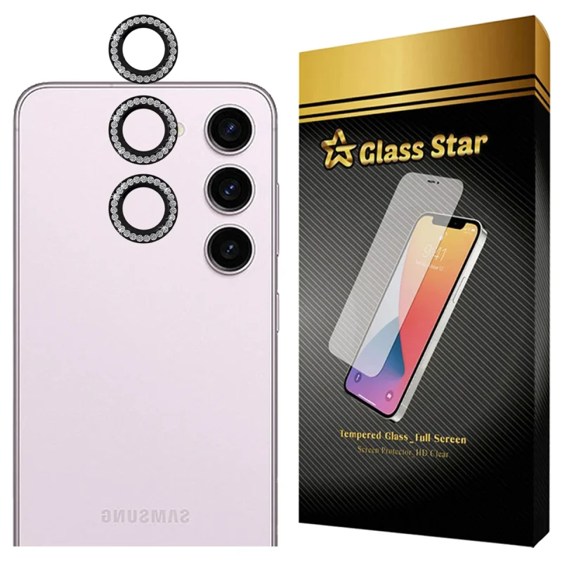 محافظ لنز دوربین شیشه‌ای گلس استار مدل NRIG20 مناسب برای گوشی موبایل سامسونگ Galaxy S23