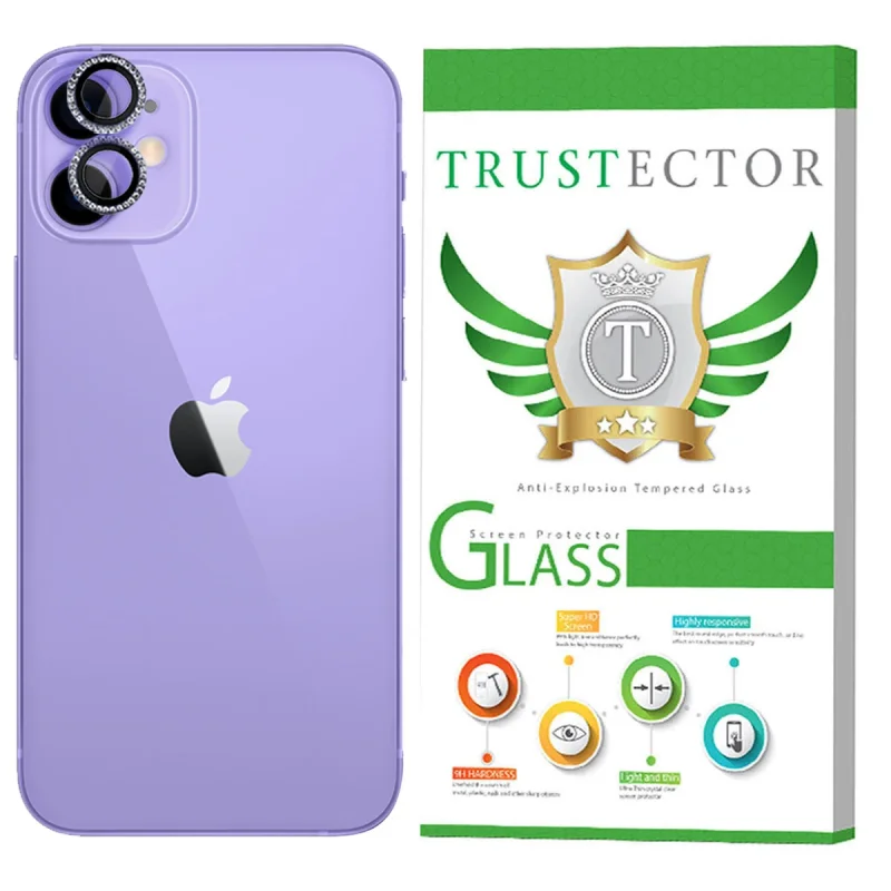 محافظ لنز دوربین تراستکتور مدل LNT-Glass مناسب برای گوشی موبایل اپل iPhone 12