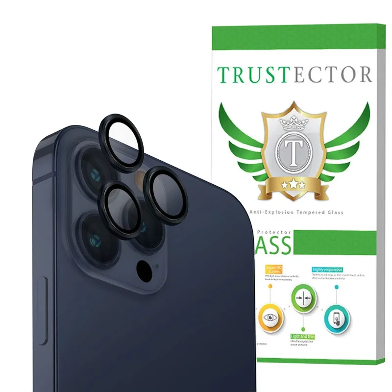 محافظ لنز دوربین تراستکتور مدل RINIPT مناسب برای گوشی موبایل اپل iPhone 15 Pro Max