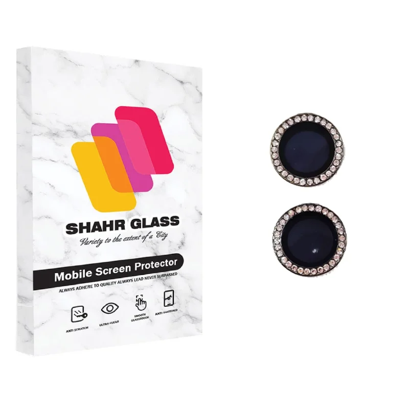 محافظ لنز دوربین شهر گلس مدل DIAMOND مناسب برای گوشی موبایل اپل iPhone 11