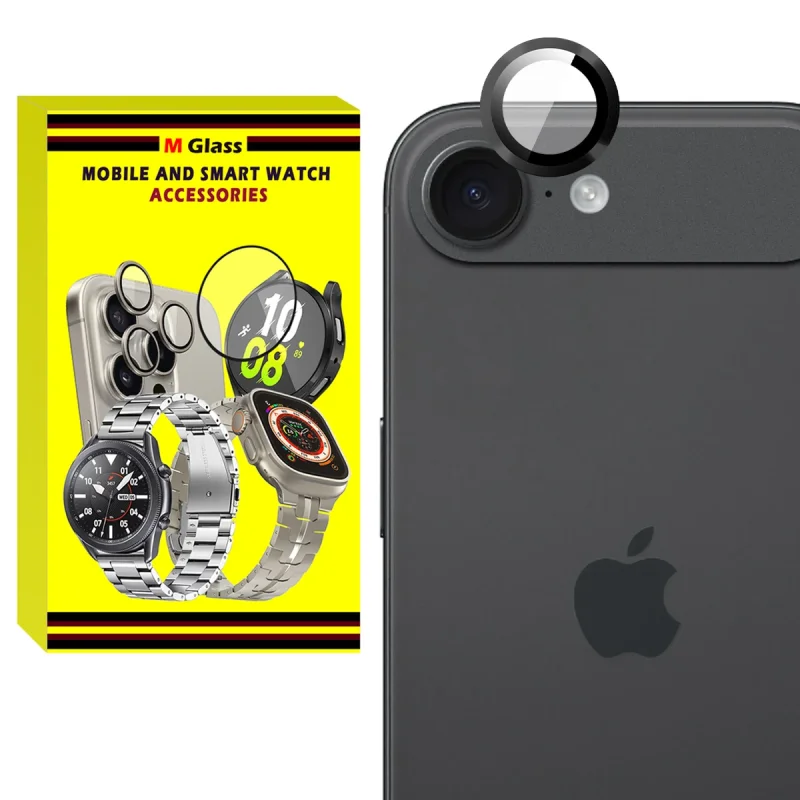 محافظ لنز دوربین فلزی ام‌گلس مدل RNG MTL MG مناسب برای گوشی موبایل اپل iPhone 17 Air