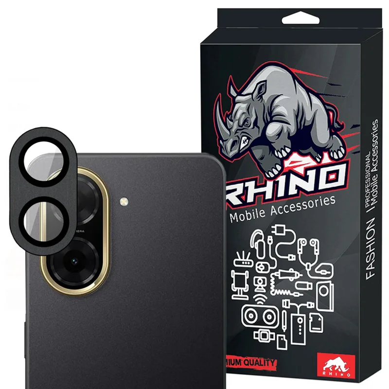 محافظ لنز دوربین شیشه‌ای راینو مدل R-Ring مناسب برای گوشی موبایل شیائومی Redmi A5 / Poco C71 4G
