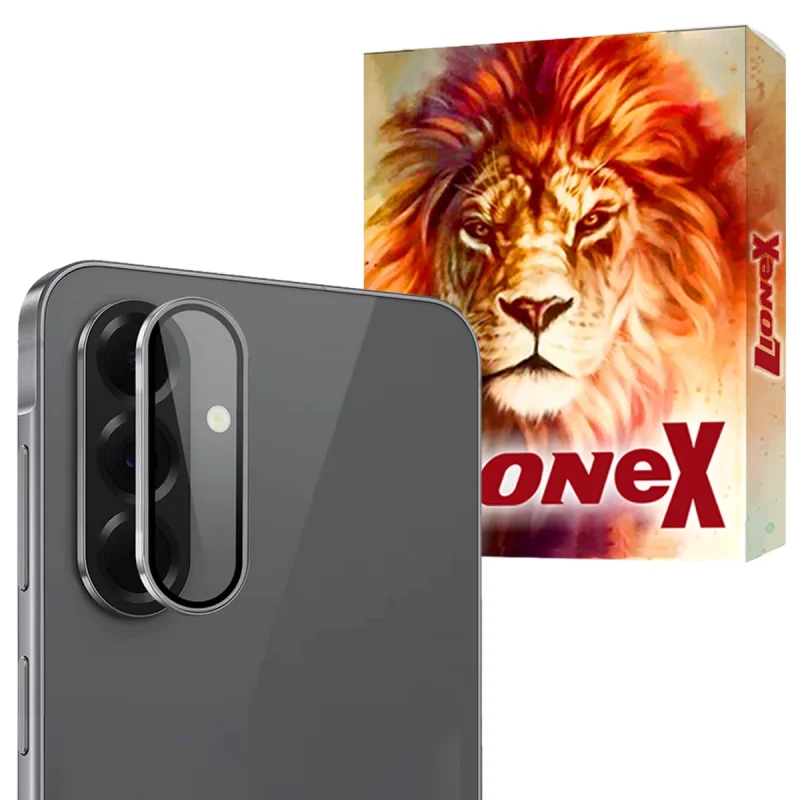 محافظ لنز دوربین شیشه‌ای لایونکس مدل RINL20 مناسب برای گوشی موبایل سامسونگ Galaxy A37