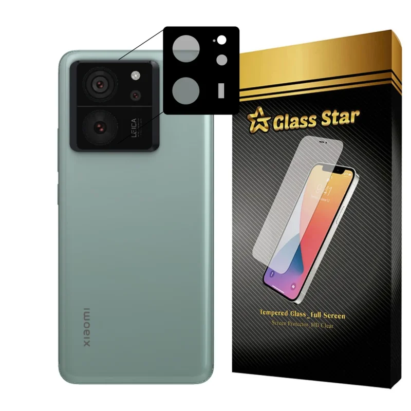 محافظ لنز دوربین گلس استار مدل 5DLENS مناسب برای گوشی موبایل شیائومی 13T Pro