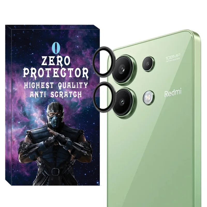 محافظ لنز دوربین زیرو مدل Ring-Metal-ZR مناسب برای گوشی موبایل شیائومی Redmi Note 13 4g
