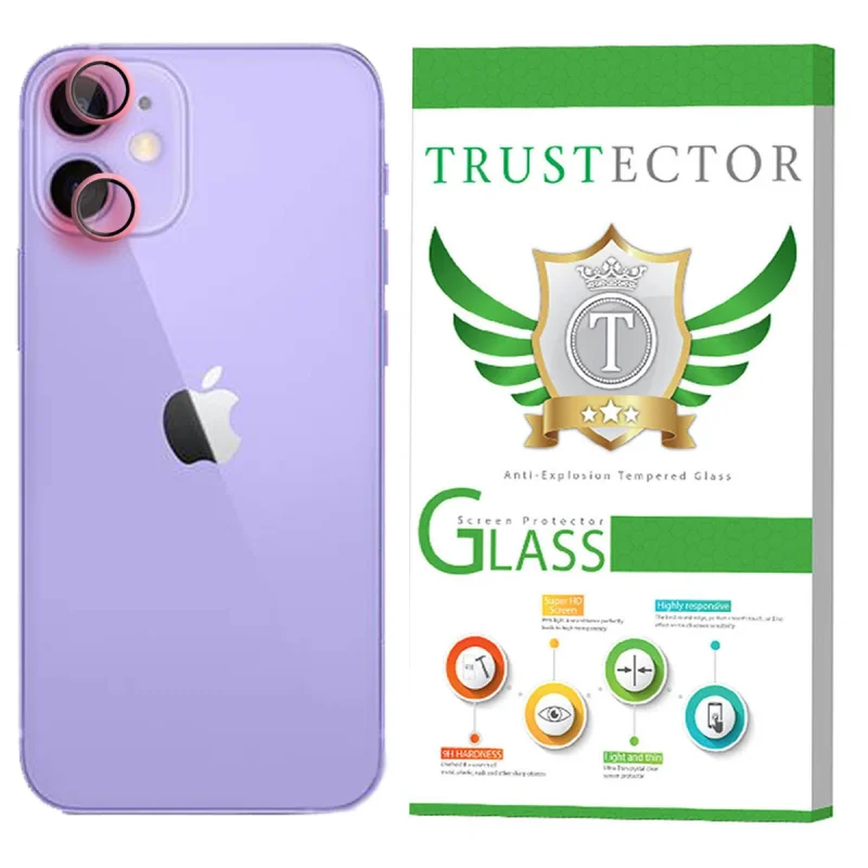 محافظ لنز دوربین تراستکتور مدل LST-Glass مناسب برای گوشی موبایل اپل iPhone 12 mini