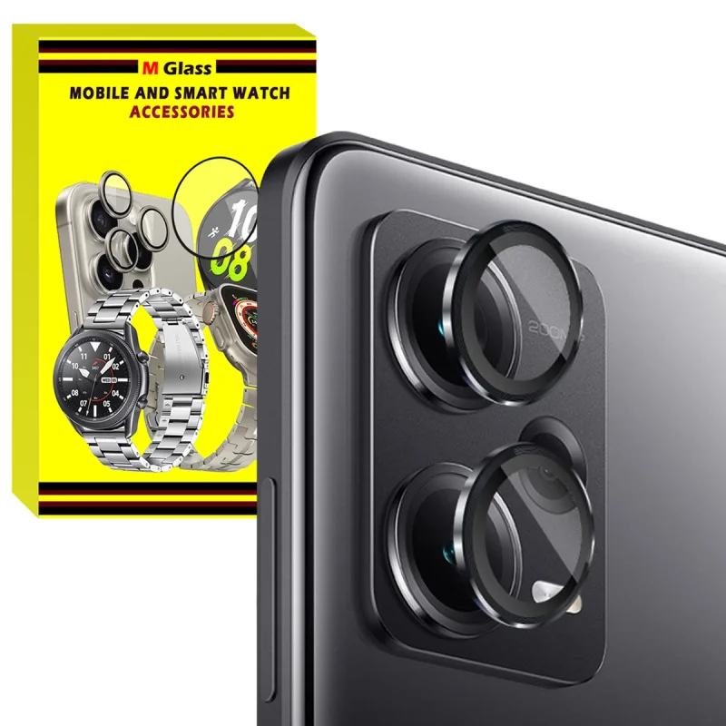محافظ لنز دوربین رینگی ام‌گلس مدل Ring Protector مناسب برای گوشی موبایل شیائومی Redmi Note 12 Pro Plus