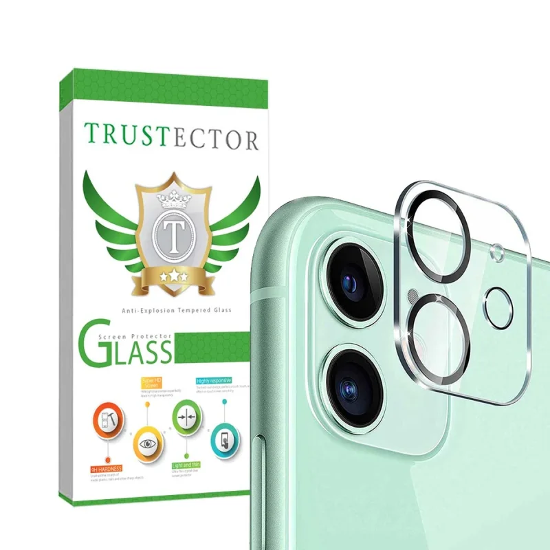 محافظ لنز دوربین تراستکتور مدل 3DLNZSLTR مناسب برای گوشی موبایل اپل iPhone 11