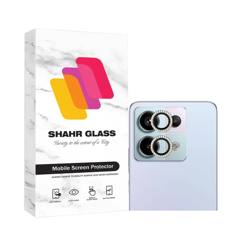 محافظ لنز دوربین شهر گلس مدل RNGLNSH مناسب برای گوشی موبایل شیائومی  Redmi Note 13 Pro 5G