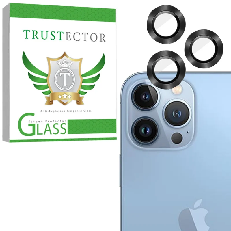 محافظ لنز دوربین فلزی تراستکتور مدل RINT20 مناسب برای گوشی موبایل اپل iPhone 16 Pro max / iPhone 16 Pro