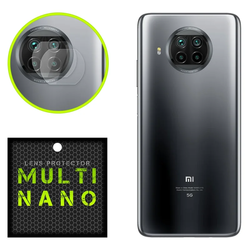 محافظ لنز دوربین مولتی نانو مدل X-L2N مناسب برای گوشی موبایل شیائومی Mi 10T Lite 5G بسته دو عددی