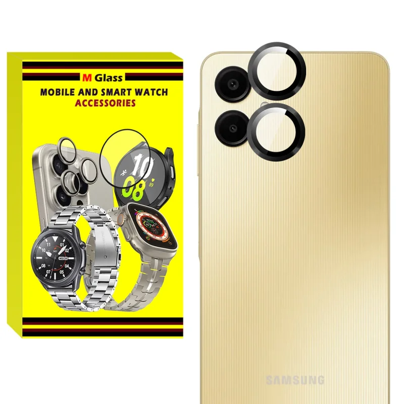 محافظ لنز دوربین فلزی ام‌گلس مدل RNG MTL MG مناسب برای گوشی موبایل سامسونگ Galaxy A06