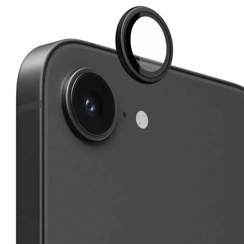 محافظ لنز دوربین بادیگارد مدل رینگی مناسب برای گوشی موبایل اپل iPhone 16e