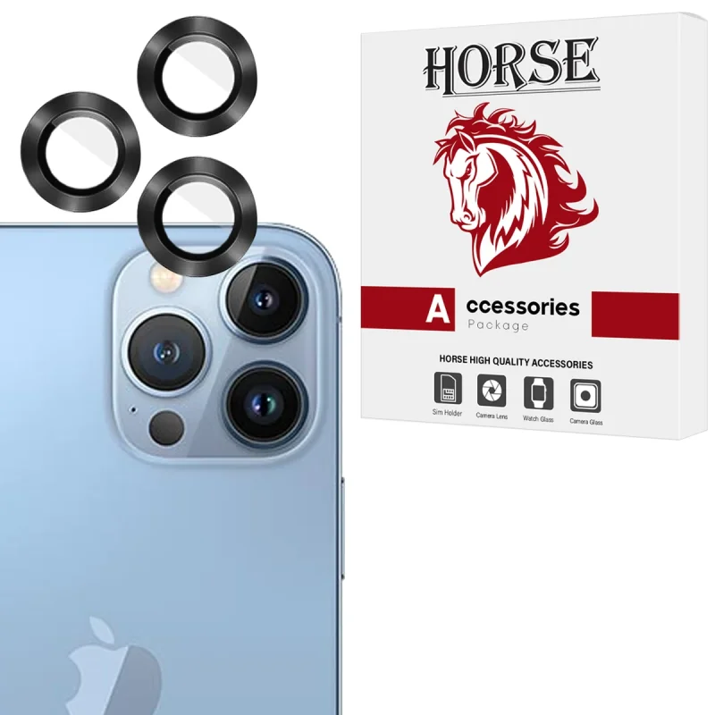 محافظ لنز دوربین هورس مدل RINH20 مناسب برای گوشی موبایل اپل iPhone 14 Pro Max / iPhone 14 Pro