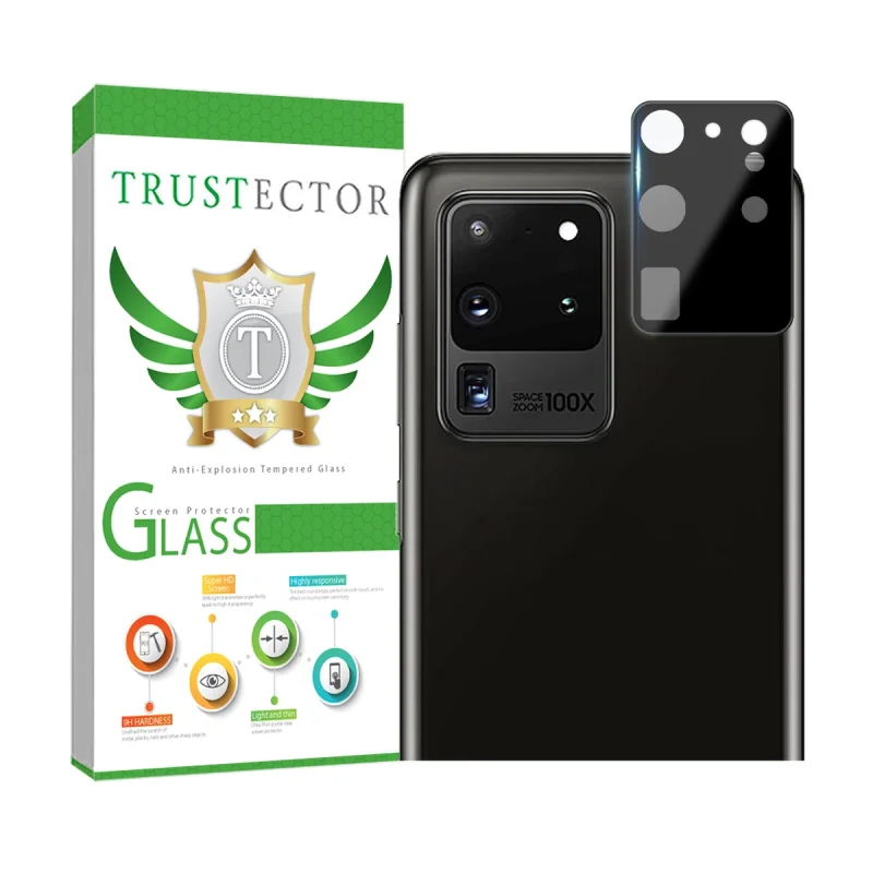 محافظ لنز دوربین تراستکتور مدل LENSFT مناسب برای گوشی موبایل سامسونگ Galaxy S20 Ultra 4G / Galaxy S20 Ultra 5G